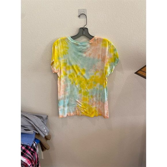 Recycled Karma Unisex Tie Dye Retro Graphic T-Shirt Multicolor Size M - Picture 2 of 5